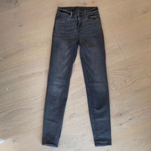 KUT from the Kloth high rise toothpick jeans